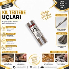 Kıl Testere Ucu - Alman Malı - Metallsageblatter Super - 10 Adet ( Tane )