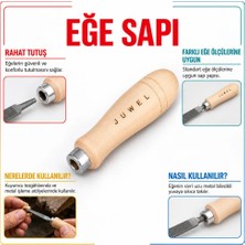 Torna Türk Ahşap Eğe Sapı