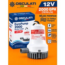 Osculati Sintine Pompası 12 Volt 2000 Gph