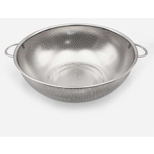 Birsence Çift Kulplu Metal Süzgeç 22,5 Cm. ROYALEKS-CLKN-1545