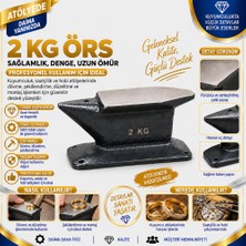 2 Kilo Luk Masa Üstü Kuyumcu Örsü