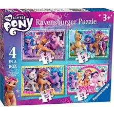 Şanal , 4 Puzzle Tek Kutuda My Little Pony, Çocuk Puzzle