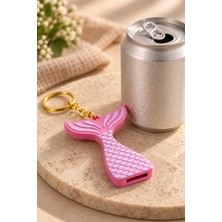 Wowolab Deniz Kızı Kuyruğu Anahtarlık Içecek Kutu Açacağı Çanta Aksesuarı