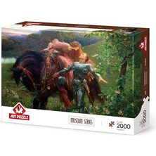 Şanal Art Puzzle Merhametsiz Güzel Kadın 2000 Parça Puzzle