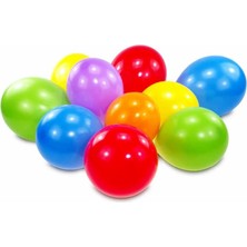 Şanal Renkli Balon 25 Li Karışık Renk Parti Doğum Günü Kutlama Özel Günler