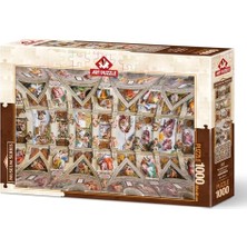 Şanal Art Puzzle Sistine Chapel 1000 Parça Puzzle