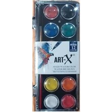 Şanal Art-X Premium Sulu Boya, 12 Renk