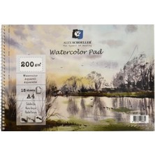 Şanal Watercolor Pad Suluboya Defteri A4 200GR