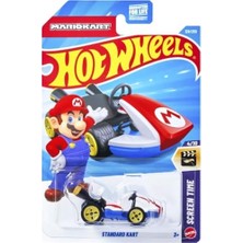 Şanal Hot Wheels Tekli Arabalar Marıo Kart Standart Kart JJJ83 (Kısa Kart)