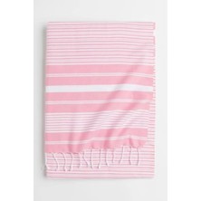 Happy Trend PEŞTEMAL%100 Pamuk Banyo Havlusu Pembe