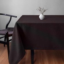 Happy Trend Fabric Design Capri Keten Dokulu Dertsiz Ütü Istemeyen Yüksek Kaliteli Füme Masa Örtüsü