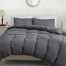 Happy Trend King Nevresim Takımı - Ekstra Yumuşaklık ve Konfor Için Önceden Yıkanmış Mikrofiber Yatak Seti - Hafif Birinci Sınıf Yorgan Kılıfı Seti Tüm Mevsimler Için Fermuarlı