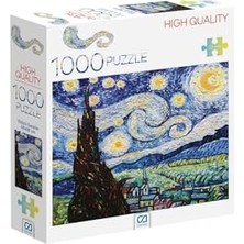 Şanal Yıldızlı Gece 1000 Parça 2,2mm Kalınlık 48X68CM Profesyonel Hobi Puzzle Yapboz Serisi