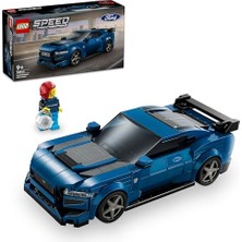Şanal LEGO Speed Champions Ford Mustang Dark Horse Spor Araba 76920-9 Yaş ve Üzeri Çocuklar Için Koleksiyonluk ve Sergilenebilir Yaratıcı Oyuncak Model Yapım Seti (344 Parça)