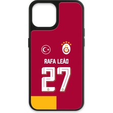Galatasaray Rafael Leão Imzalı Parçalı Forma iPhone 18 Pro Kılıf (Cam) - Lisanslı Orijinal