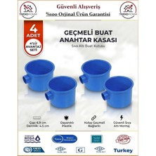 Trendhomm Anahtar Kasası - Geçmeli Halojen Free Alev Yaymayan Kasa - 4 Adet