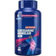 Storm Vitals Glucosamine Bromelain Msm 180 Tablet