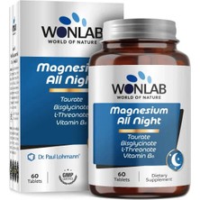 Wonlab Magnesium All Night 60 Tablet
