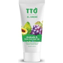 Tto El Kremi Avokado ve Üzüm Çekirdeği Yağı 50 ml