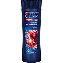 Clear Men Kepeğe Karşı Etkili Şampuan Hızlı Stil 2'si 1 Arada Kolay Şekil Alan Saçlar 350 ml