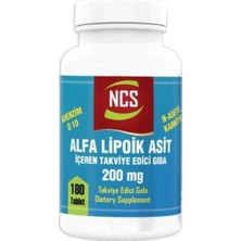 Ncs Alfa Lipoik Coenzim 200 Mg 180 Tablet