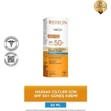 Bioxcin Sun Care Hassas Ciltler Için Çok Yüksek Korumalı Güneş Kremi SPF50+ 50 ml
