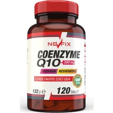 Nevfix Coenzyme Q10 200 Mg 120 Tablets