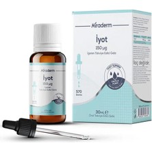 Miraderm Iyot Içeren Takviye Edici Gıda 30 ml