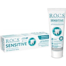 R.O.C.S. Rocs Sensitive Repair & Whitening 75 ml Hassas Dişler Için Ekstra Beyazlık Diş Macunu