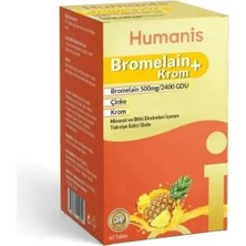 Humanis Bromelain Krom 60 Tablet