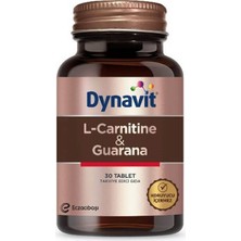Eczacıbaşı Dynavit L-Carnitine & Guarana 30 Tablet