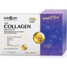 Orzax DAY2DAY The Collagen Mag Plus Takviye Edici Gıda 30 Şase