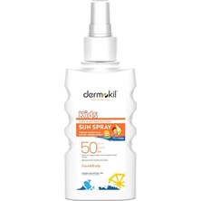 Dermokil Çocuk Spf 50+Yüz ve Vücut Güneş Spreyi 200 ml