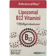 Mediniti Advancemax Lipozomal B12 Vitamini 30 Dilaltı Tablet