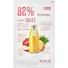 Şanal Mıssha Talks Vegan Pürüzsüzleştirici Yaprak Maske 25ML