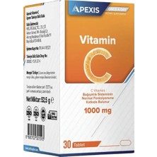 Heilung Apexis C 1000 Mg 30 Tablet