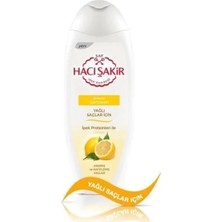 Hacı Şakir Şampuan Limon Yağlı Saçlar 2in1 500 ml