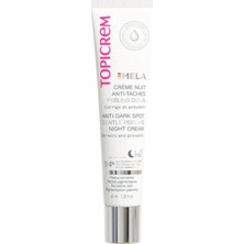 Topicrem Mela Anti Blemish Night Cream Gentle Peeling 40 ml