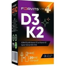 FORVİTS Forvits Lab Vitamin D3K2 Sprey 20 ml