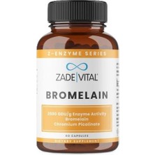 Zade Vital Bromelain 60 Kapsül