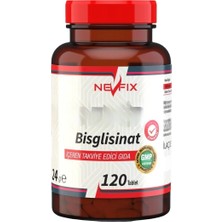 Nevfix Demir Bisglisinat Iron Ferroz Bisglisinat 17 Mg 120 Tablet