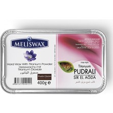Meliswax Pembe Titanyum Pudralı Kalıp Sir Ağda