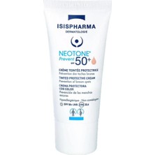 Isıs Pharma Isispharma Neotone Prevent Spf 50 Mineral Tinted Protective Cream 30 ml - Light