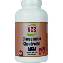 Ncs Glucosamine Chondroitin 300 Tablet Msm Zerdeçal