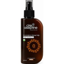 Cire Aseptine Bronzlaştırıcı Güneş Yağı Spf0 200 ml