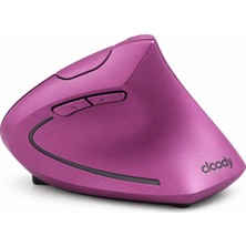 Cloody Mor Pilli Dikey Ergonomik Kablosuz Mouse