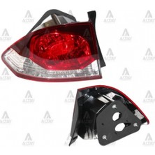 Depo Honda Civic Sedan 2010-2012 Stop Lambası Ledli Dış Sol (1 Adet) (Oem No: 33551-SNB - G51)