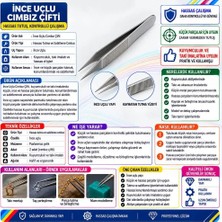Ince Uçlu Cımbız Çift
