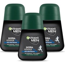 Şanal Garnier 3'lü Men Ekstra Ferahlık Roll-On Deodorant Seti