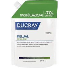 Şanal Kelual Squanorm Yağlı Saçlar Için Arındırıcı Etkili Kepek Şampuanı Refill 400ML